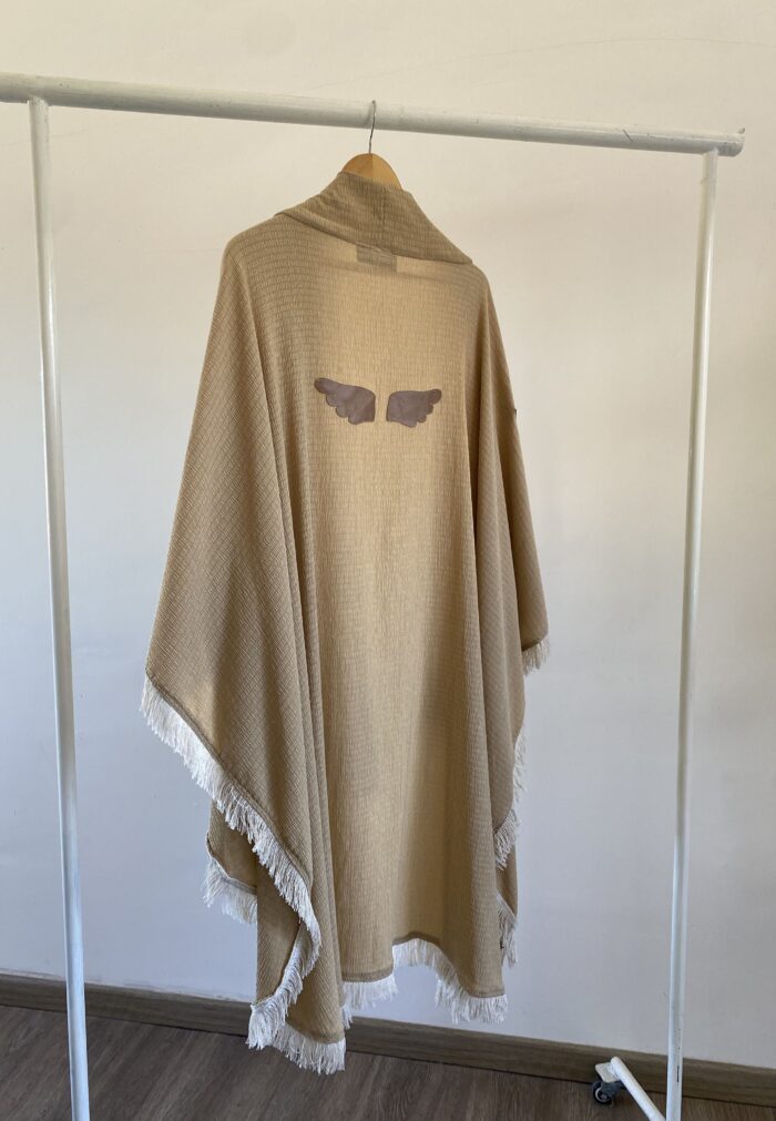 Ruana FINA – BEIGE