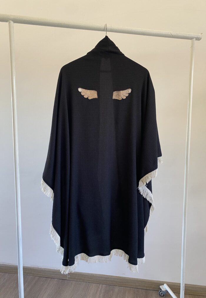 Ruana FINA – NEGRO