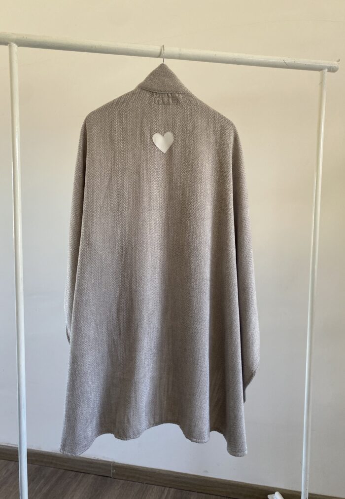 Ruana TAPIZ – GRIS