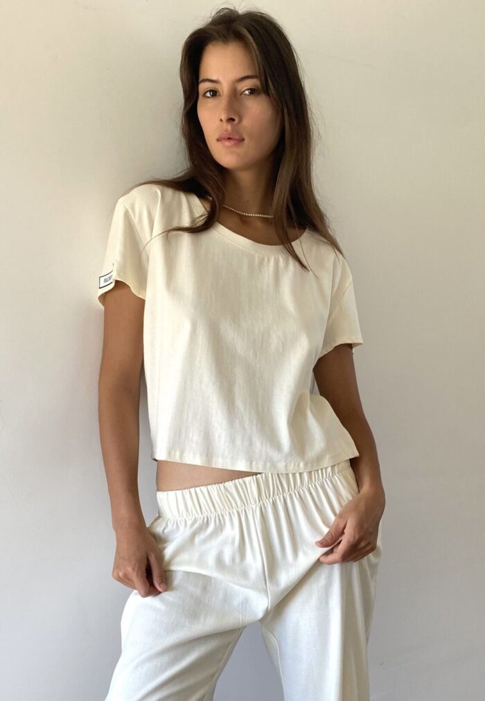 Remera CACTUS – MANTECA