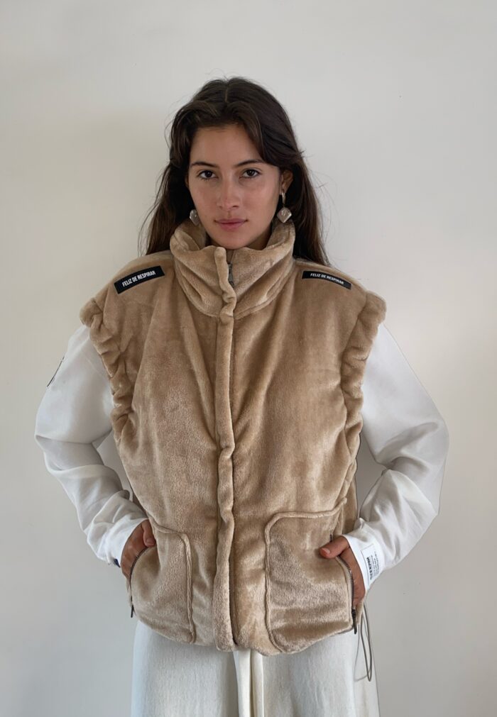 Chaleco ALMEDRA – BEIGE