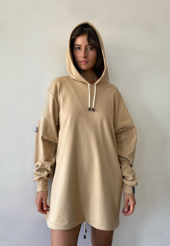 Hoodie ZOMBIE – BEIGE