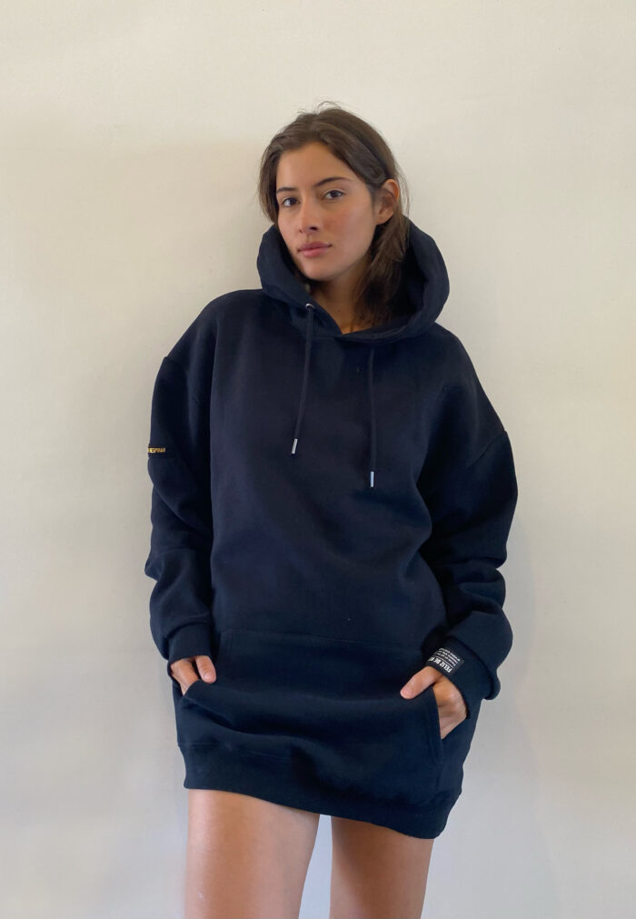 Hoodie LEONA – NEGRO