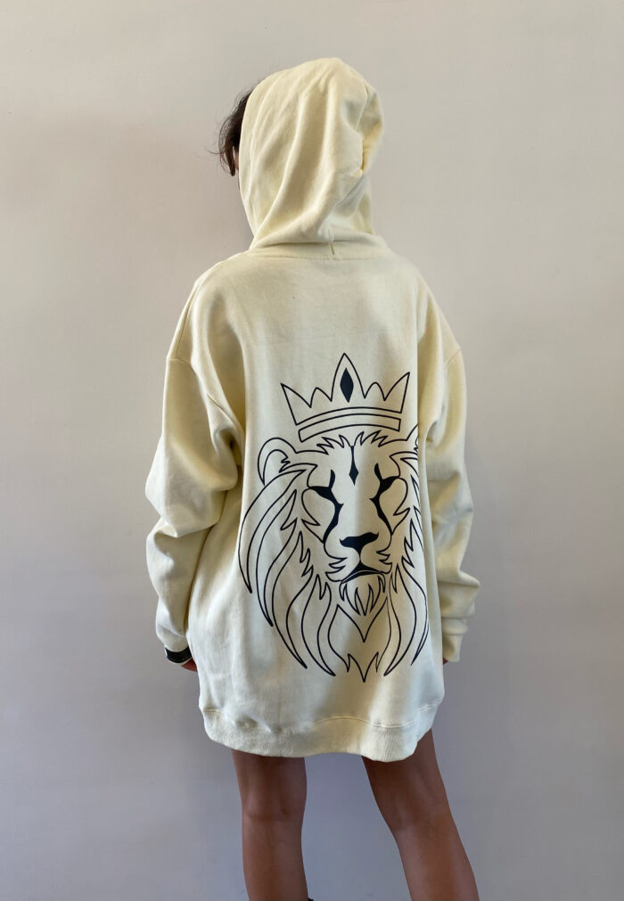 Hoodie LEONA – CREMA